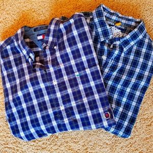 Set of Mens Button Down Shirts
